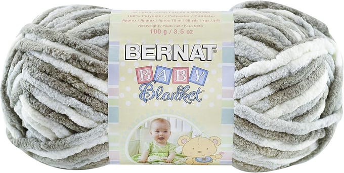 Super Dik Chenille Babydeken Garen - Zacht & Machinewasbaar - 100g