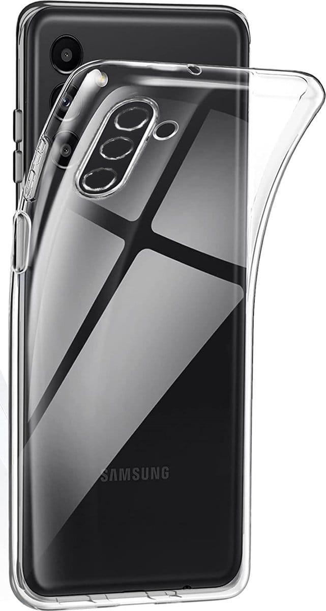 Hoesje voor Samsung Galaxy A13 5G / A04S backcover Shockproof siliconen Transparant