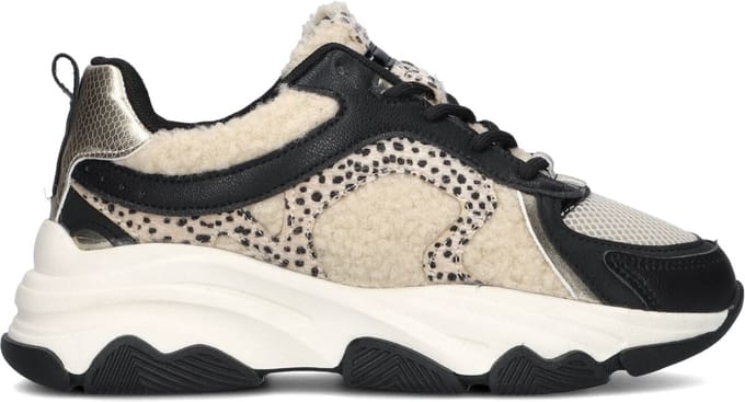Omoda Monica Sneakers - Meisjes - Beige - Maat 36