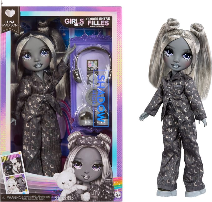 Rainbow High pop Luna Madison Shadow High Girls Night modepop.