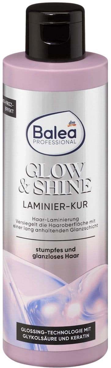 Balea PROFESSIONAL Glow & Shine Haarbehandeling, 200 ml