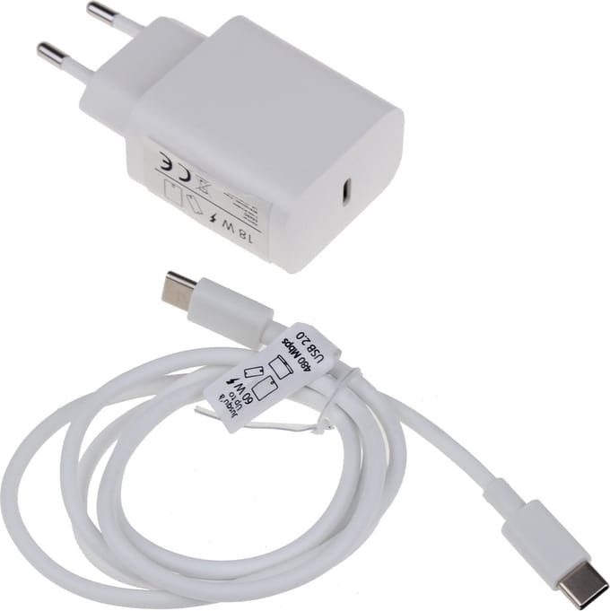 ERARD - KIT OPLADER 5V-3A + KABEL USB C 18W - 728110