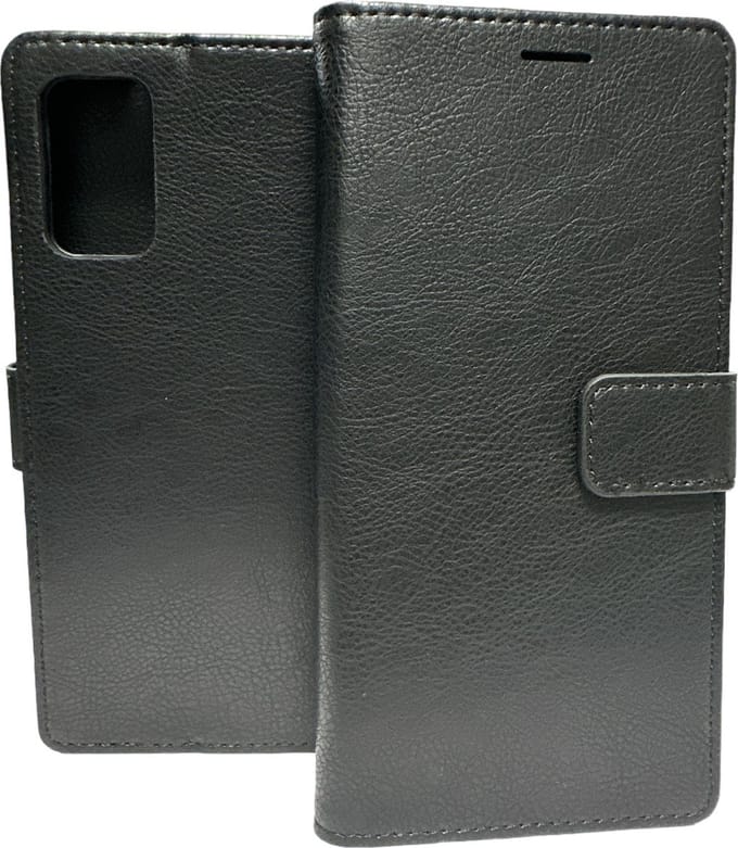 Portemonnee Book Case Hoesje Geschikt voor: Samsung Galaxy S20 Plus zwart