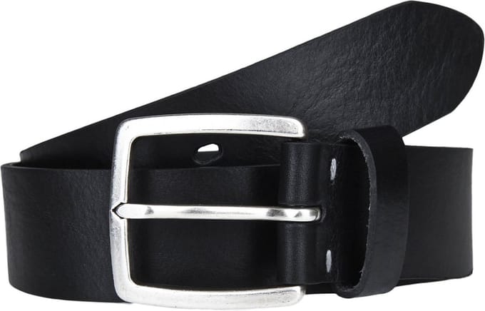 LLOYD Leren Riem Belt 4.0 W80 Black Zwart