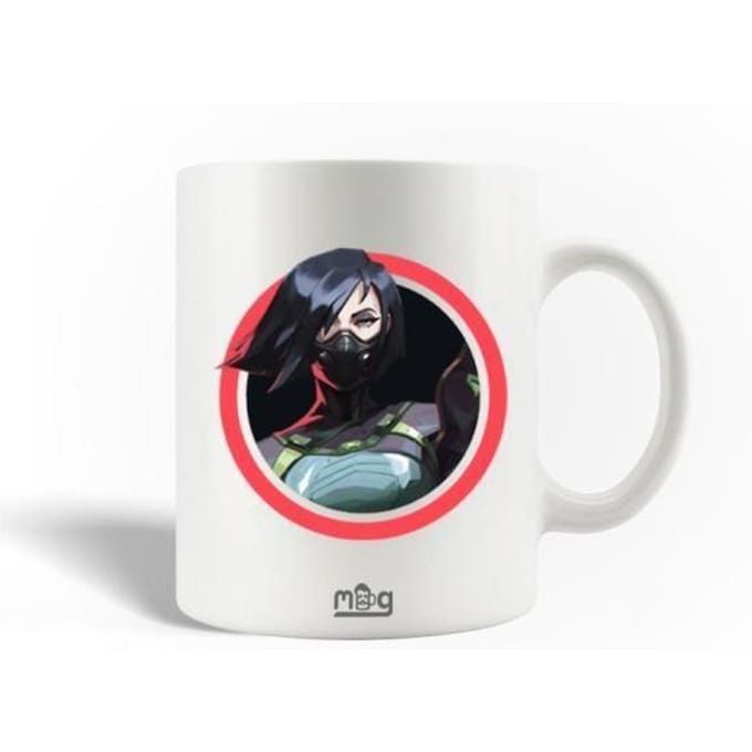 Mug en Céramique - Valorant - Viper - 30cl - Compatible Lave-Vaisselle - Blanc