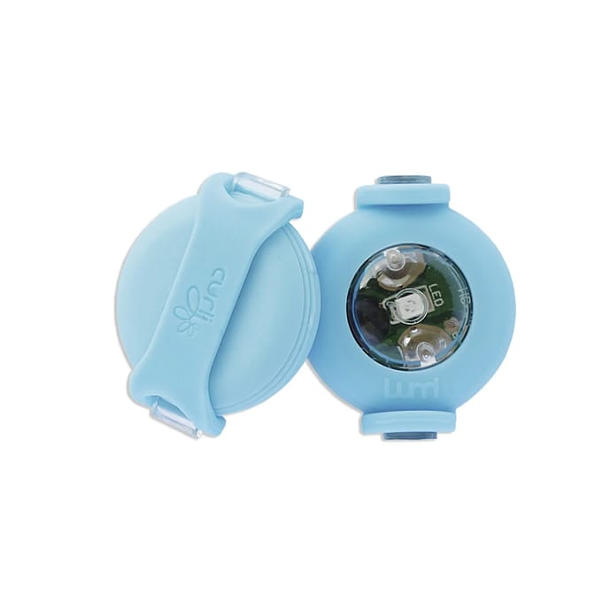 Curli Luumi LED Veiligheidslichten Cyaan (2-pack)