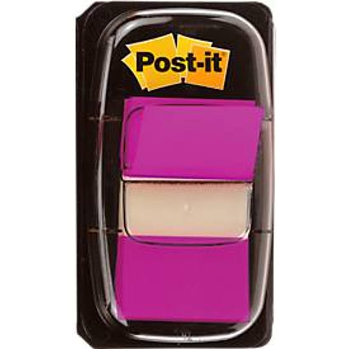 Post-itÂ® Index Standaard, Paars, 25.4 x 43.2 mm, 50 Tabs/Dispenser
