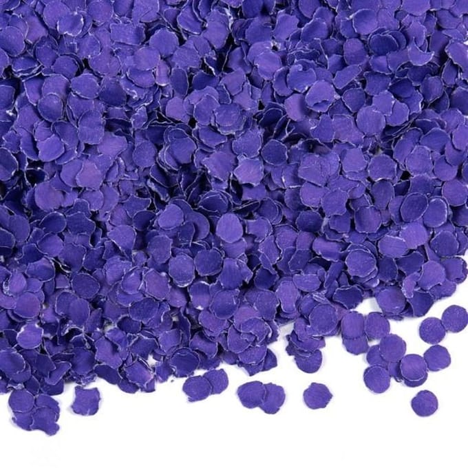 Paarse confetti papier | 100gr