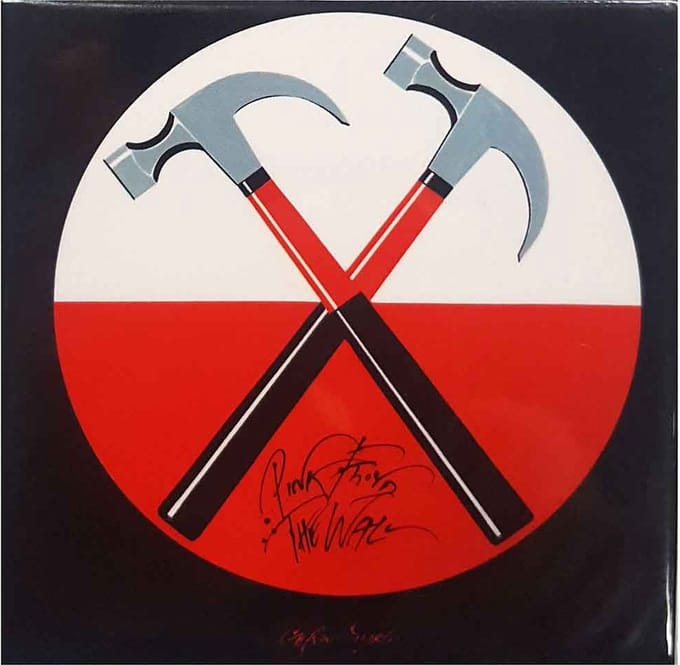Pink Floyd - The Wall Hammers - Koelkast magneet - 7.5 x 7.5 cm