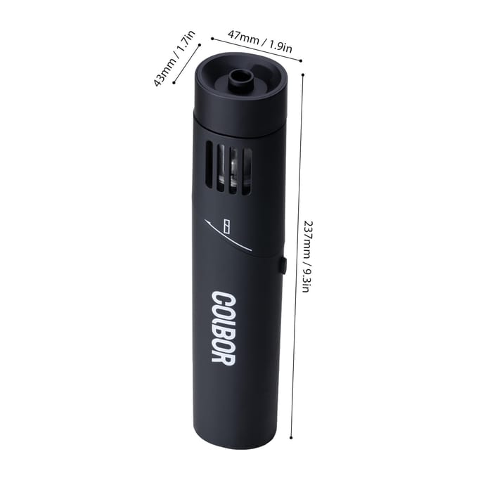 Draagbare Rookmachine 40W Handheld Rookmachine met Afstandsbediening RGB Licht Mini Rookmachine voor zwart