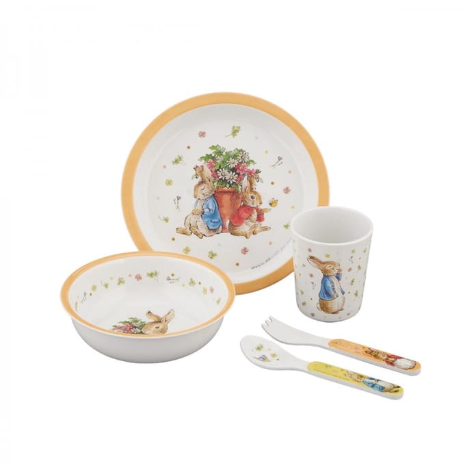 Peter Rabbit ontbijtset 5 dlg
