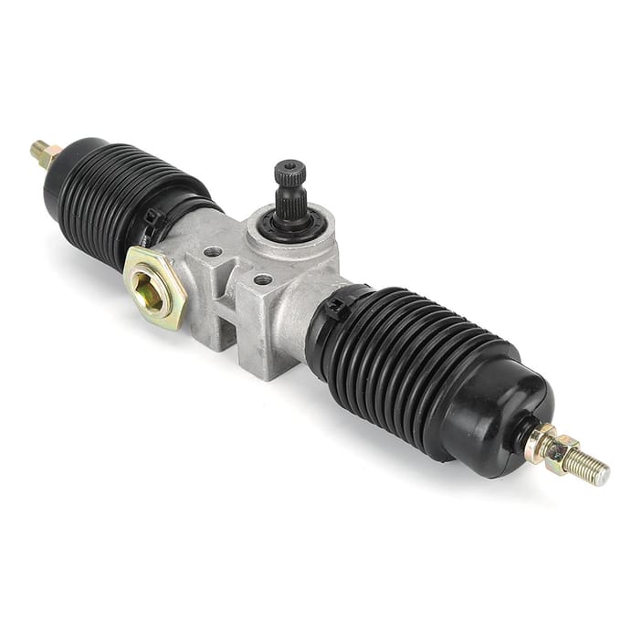 Arbre d'engrenage de direction assistée en acier inoxydable 360 mm adapté pour DIY Chine VTT UTV Pièces de vélo Accessoire gray