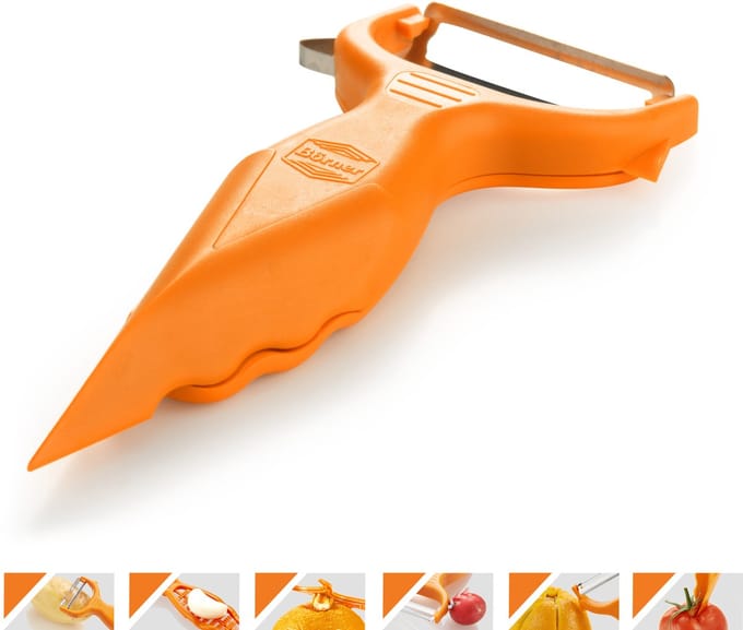 Börner Dunschiller 6in1 met Glad Mesje - Oranje