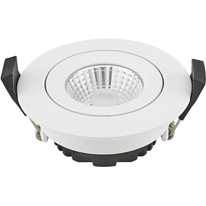 Sigor LED plafondinbouwspot Diled, Ø 8,5 cm, 6 W, Dime LED, wit