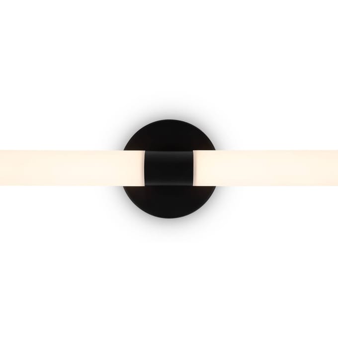 Maytoni LED wandlamp Axis, zwart, lengte 63 cm aluminium