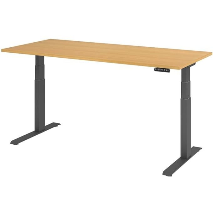Bureau »Upper Desk« 120 cm breed en elektrisch hoogte verstelbaar tot 129 cm ond