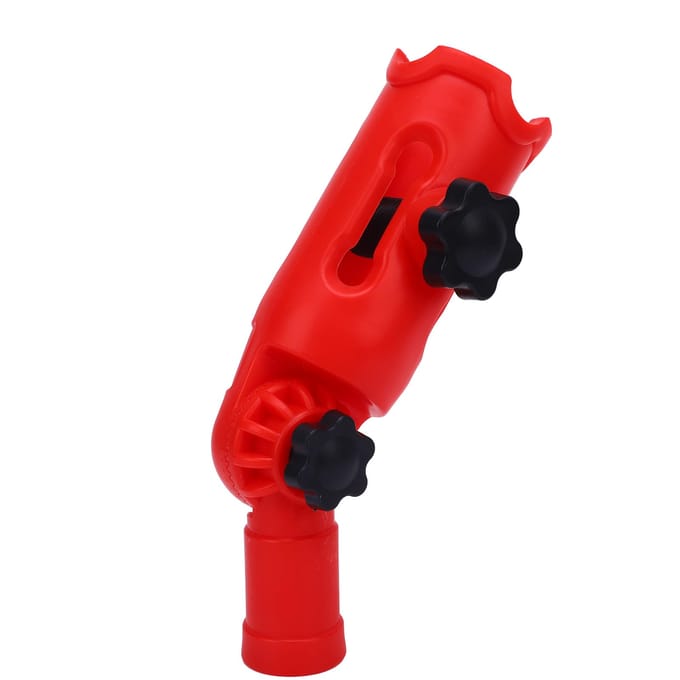Multi Angle Kwast Verlengstuk Stang Bevestiging Houder Hoge Plafond Roller Schraper black