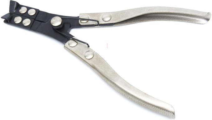HBM Universele Zuigerveertang 205 mm 60-120 mm Nikkel Handvat