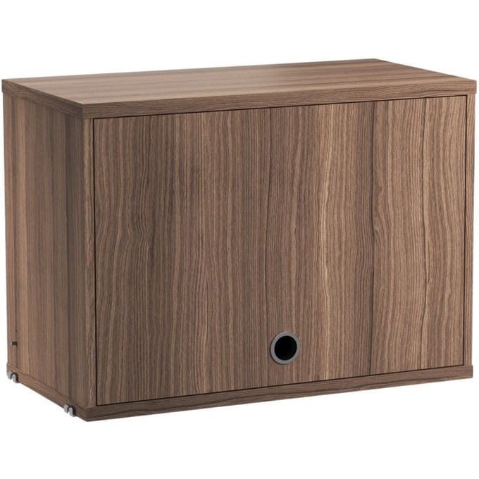 String Furniture Kastunit met klapdeur - Notenhout - Breite 58 cm