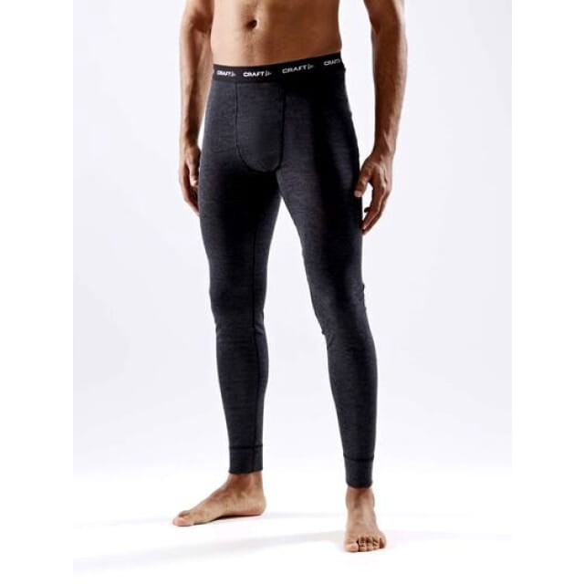 Craft Core Wool Merino Thermobroek - Ondergoed - Black Melange