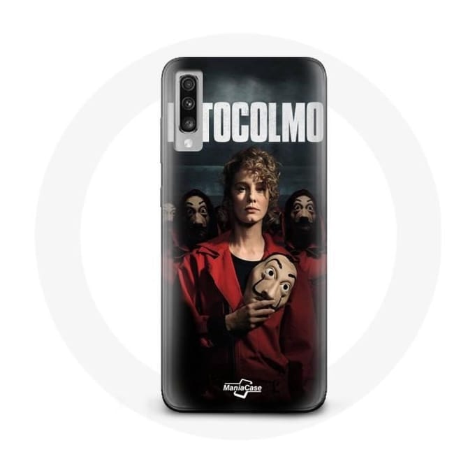 Samsung Galaxy A70 hoesje La Casa De Papel Estocolmo