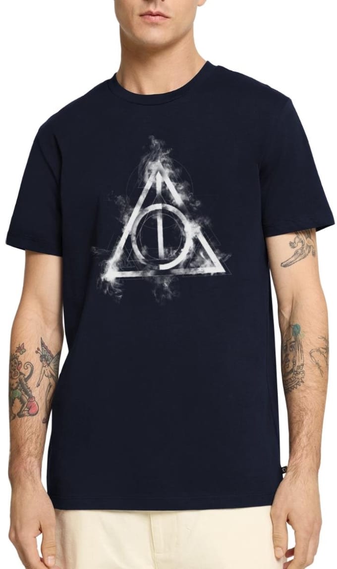 Harry Potter Relieken Van De Dood Premium T Shirt Heren