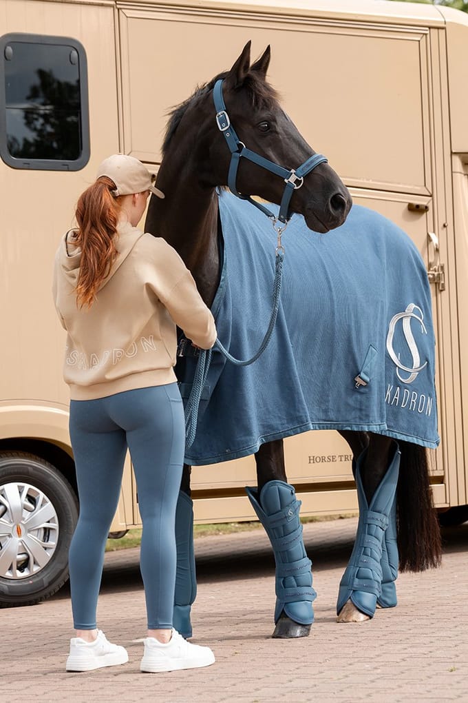 Eskadron Halstertouw Eskadron Classic Sports Duralastic Middenblauw