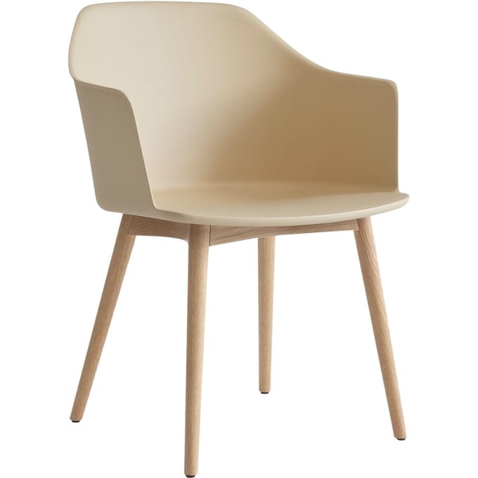 &Tradition Rely HW76 Stoel - beige sand - oak