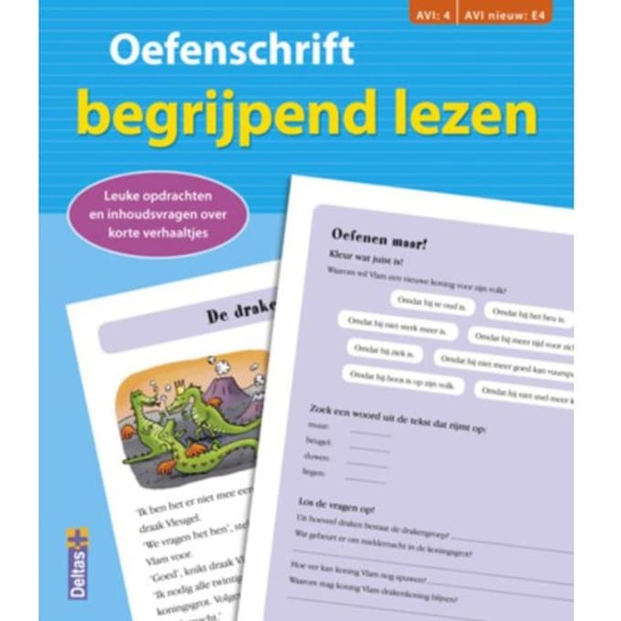 Oefenschrift Begrijpend Lezen / Groep 4 - Oefenschrift - Alja Verdonck