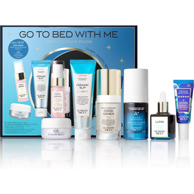 Sunday Riley Go To Bed With Me Complete Evening Routine