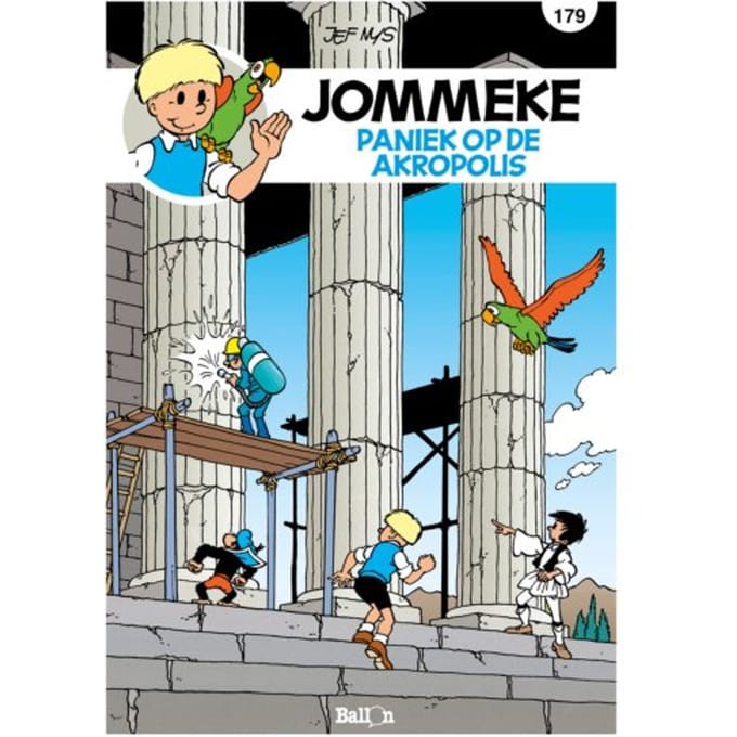 Paniek Op De Akropolis - Jommeke Strip