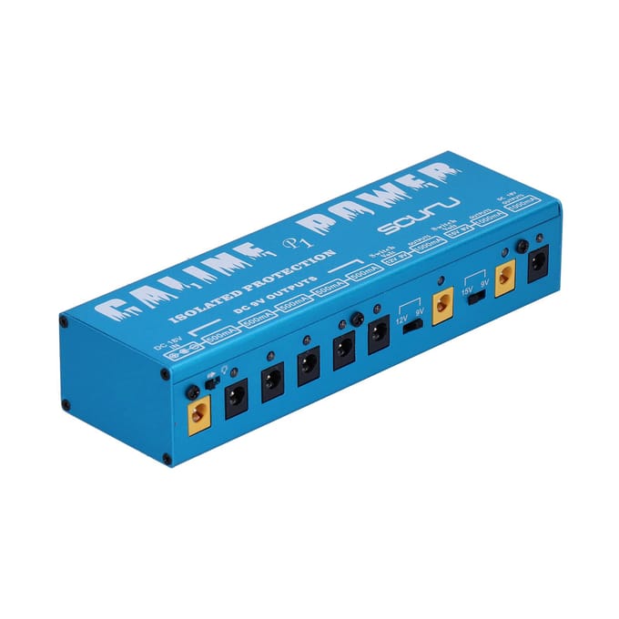 CP?05 Gitaareffectpedaal Multiway Voeding P1 Effectpedaal Geïsoleerde Voeding 100?240VUK blue