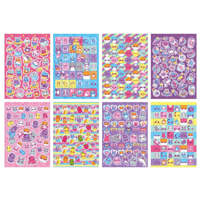 Mini MyMy Glitter Stickerboekje A5 Stickeralbums