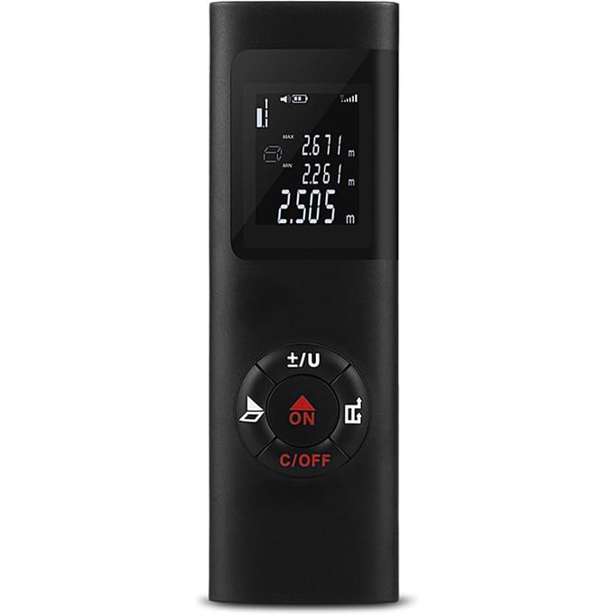 Télémètre portatif intelligent de 40M, Mini-mètre numérique de mesure de Distance, chargement USB Portable 40M
