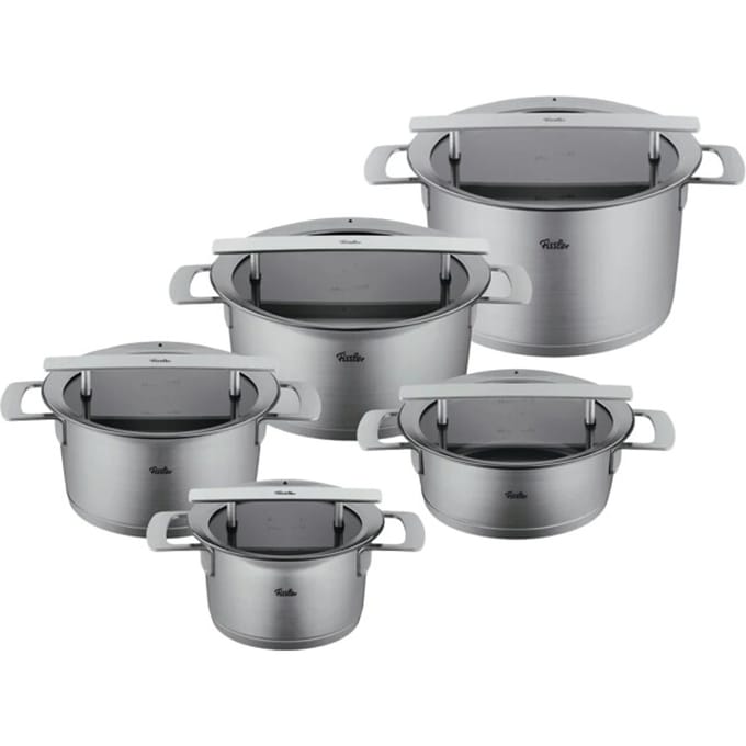 Fissler Phi Collection Pannenset 5 delig set met handig afgietsysteem