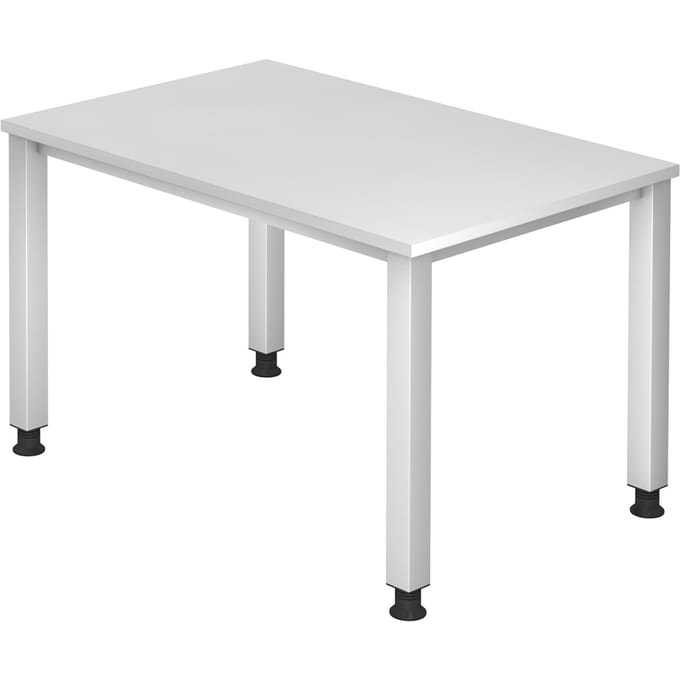 QUEO 12 S | Bureau - Wit 120x80 Tafelhoogte I In hoogte verstelbaar