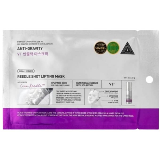 VT COSMETICS Reedle Shot Lifting Mask, 23g - masque liftant