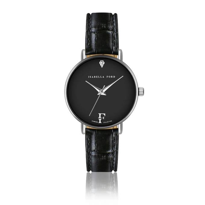 Lederen horloge voor vrouwen Isabella Ford Infinity