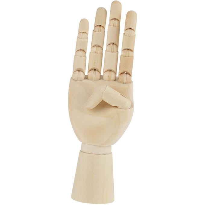 Vrouwenhand Lichaam Kunstenaar Model Gelede Beweegbare Houten Sculptuur Mannequin Houten (#1)