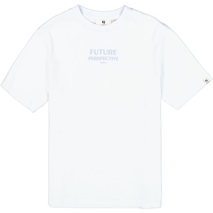 GARCIA Jongens Tekst Print T-shirt Blauw Korte mouw