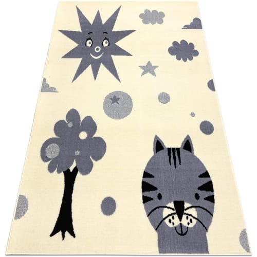 Kleden Rugsx Tapijt BCF FLASH Smile 3992 - Zon, 140x190 cm