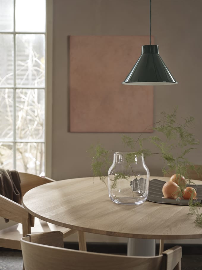 Muuto Midst Tafel - Ø 160 cm - Oiled Oak/Grey