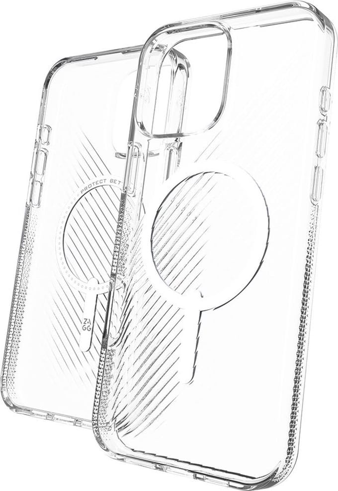 ZAGG - Luxe Snap Mag geschikt voor iPhone 16 Pro Max Hoesje - transparant | transparant