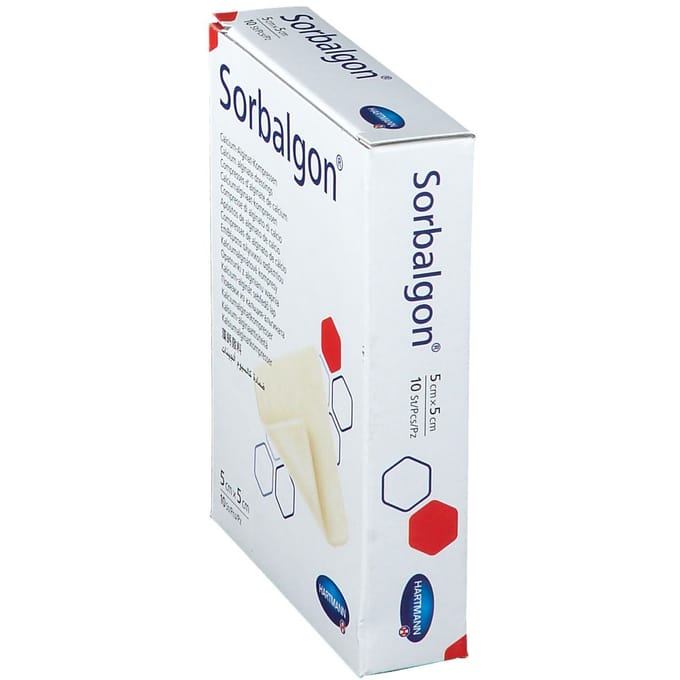 Hartmann Sorbalgon® Classic 5 x 5cm 999598 10 Compressen
