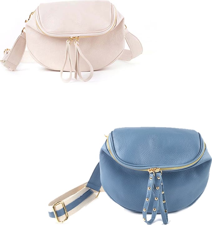 Giuliano heuptas Holly - Jeansblauw - Dames - Made in Italy