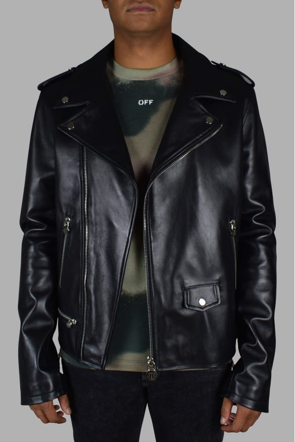 Philipp Plein Perfecto jasje Zwart