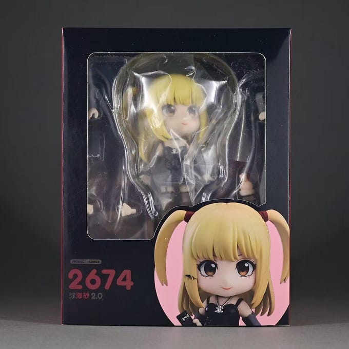 Anime Death Note Personage Misa Amane L Yagami Light Schattig PVC Actiefiguren Speelgoed with box