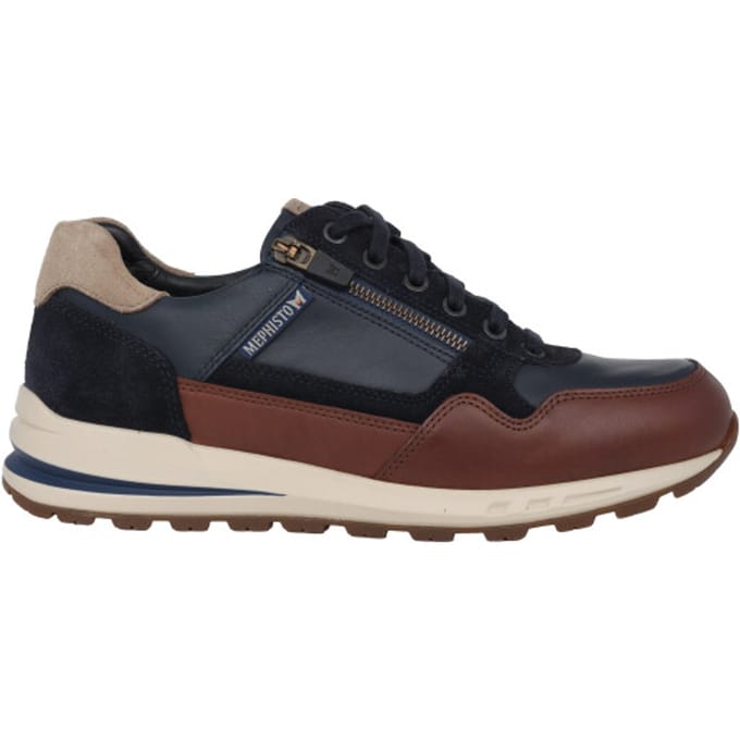 Mephisto Bradley - heren sneaker - Bruin - maat 40.5 (EU) 7 (UK)