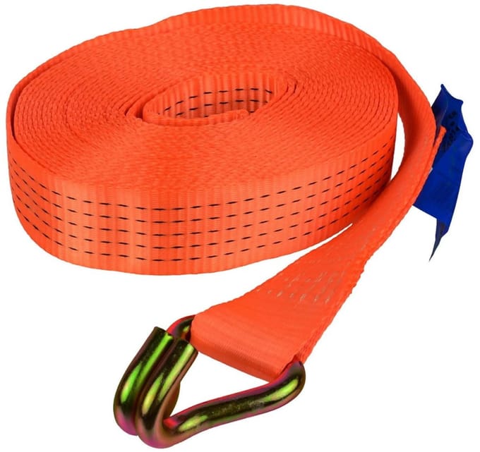 GEKO Spanband - 10 m - 5000 kg draagkracht - Polyester - J-haak en lus