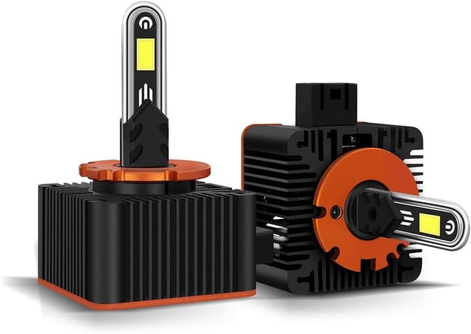 Xenon Brenner - Autolamp D1S - Veilige Verlichting - KI-Chip Technologie - 12V 60W - Wit